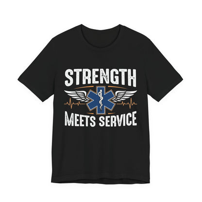 Strength Meets Service EMS T-Shirt