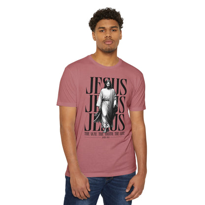 Jesus Graphic T‑Shirt — The Way The Truth The Life Faith Tee