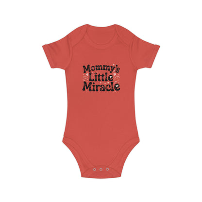 Mommy’s Little Miracle Baby Bodysuit – Newborn Infant Onesie