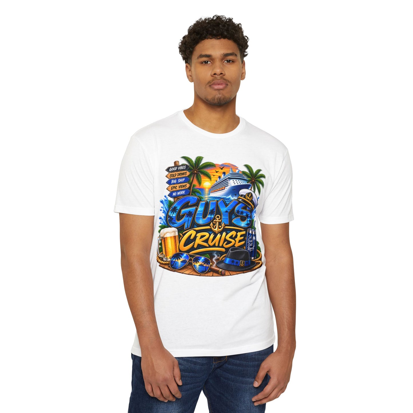 Guys Cruise T-Shirt — Men's Cruise Party Vacation Tee