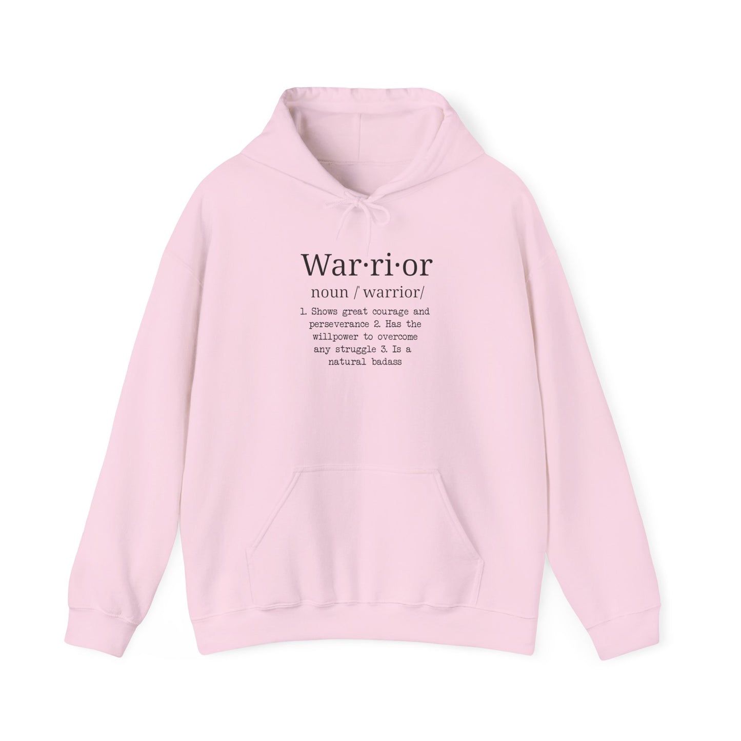 Warrior Definition Hoodie