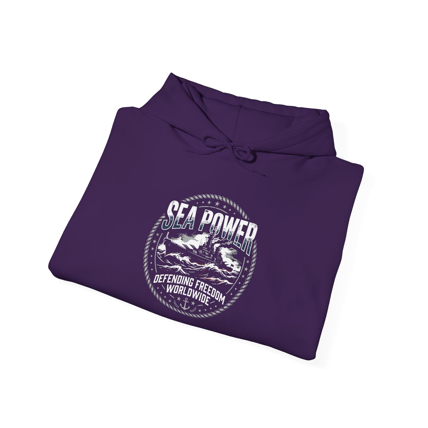 Sea Power: Defending Freedom Worldwide Hoodie