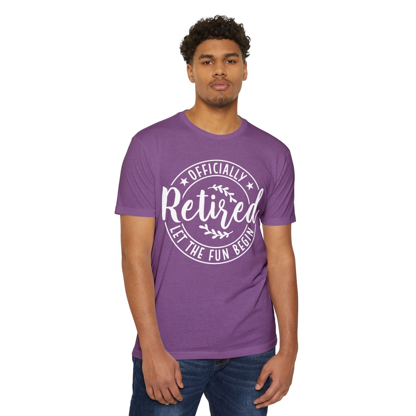 Retired T-Shirt – "Officially Retired, Let the Fun Begin" Retirement Tee