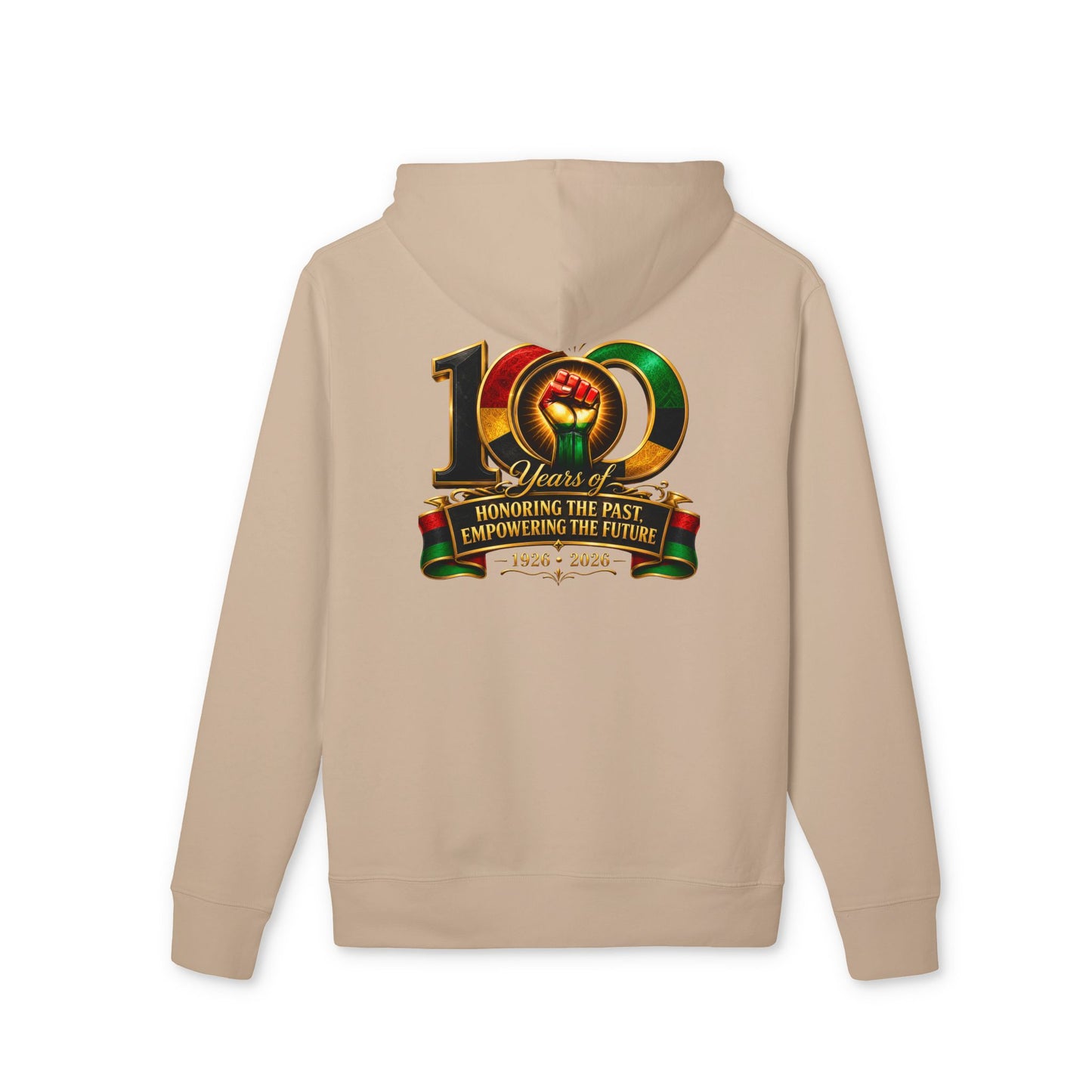 100 Years Commemorative Hoodie - "Honoring the Past, Empowering the Future" Anniversary Sweatshirt