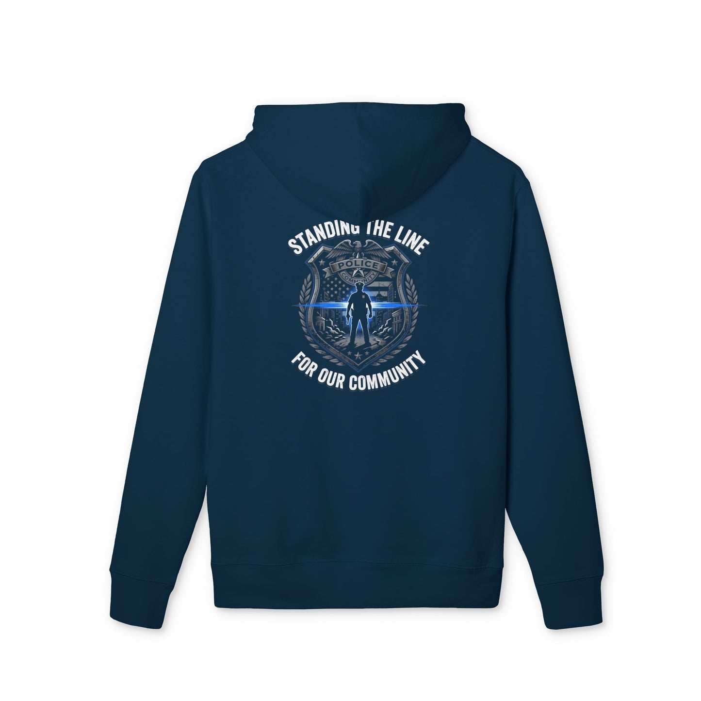 Aviation Badge Hoodie — "Sky High" Pilot Emblem Hoodie