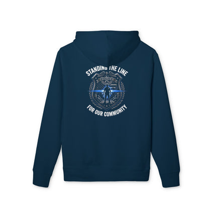 Aviation Badge Hoodie — "Sky High" Pilot Emblem Hoodie