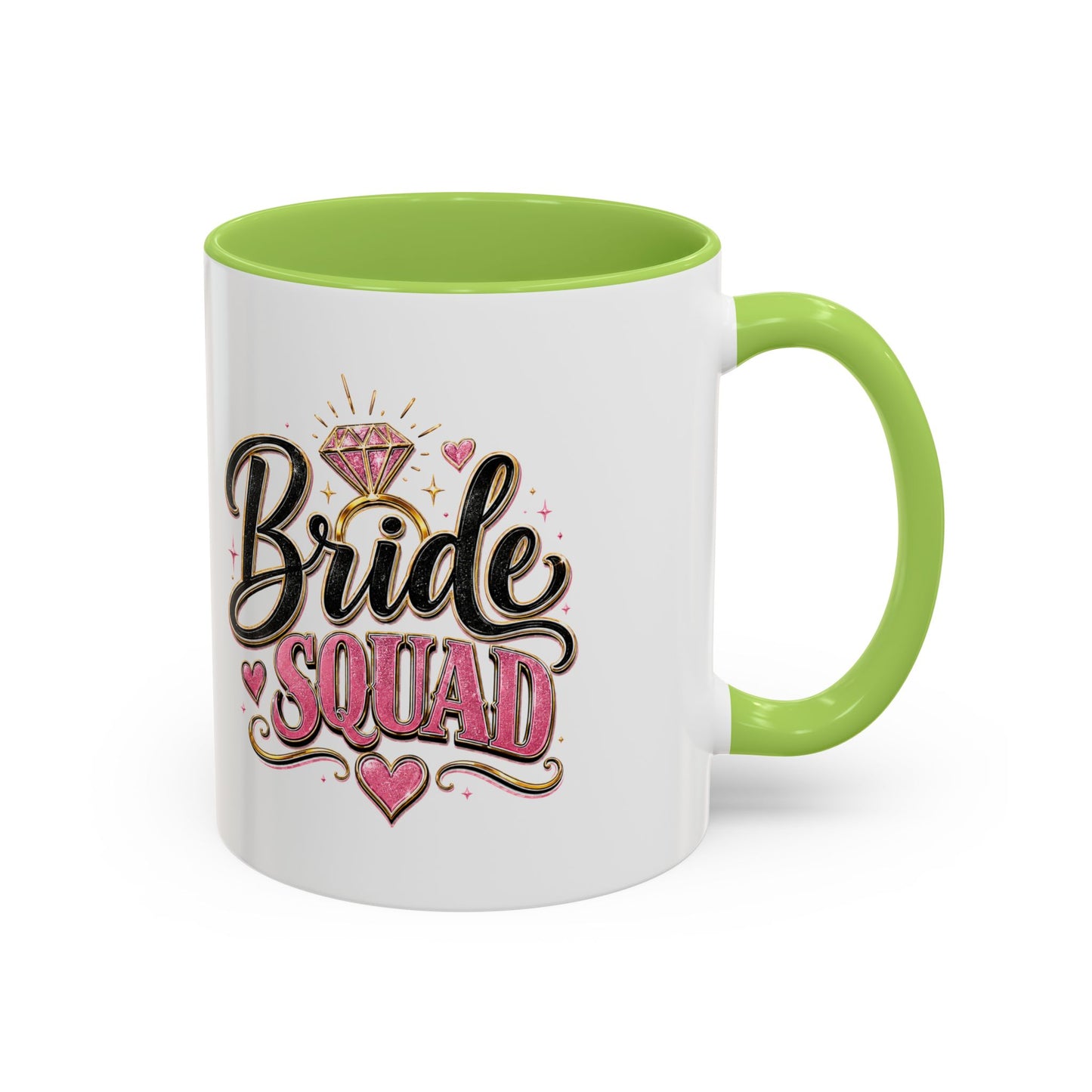 Bride Squad Coffee Mug — Bachelorette Party Gift, Bridal Shower Accent Mug