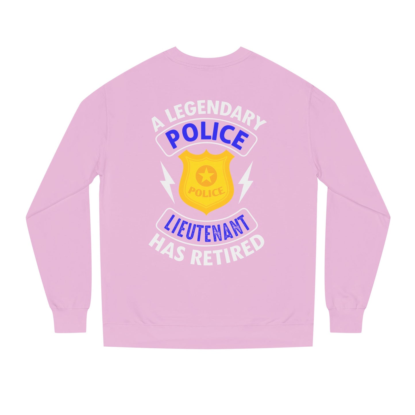 Retired Police Lieutenant Sweatshirt — Legendary Badge Crewneck
