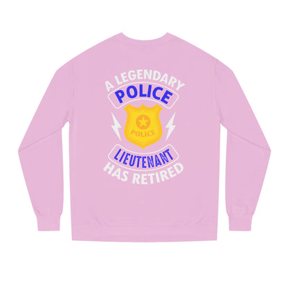 Retired Police Lieutenant Sweatshirt — Legendary Badge Crewneck