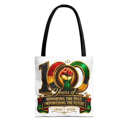 100 Years Commemorative Tote Bag — "Honoring the Past, Empowering the Future" (1926–2026)