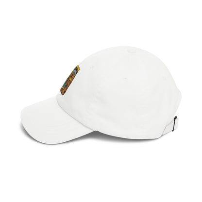 Dad Cap — Vintage Golden Lion Patch Graphic
