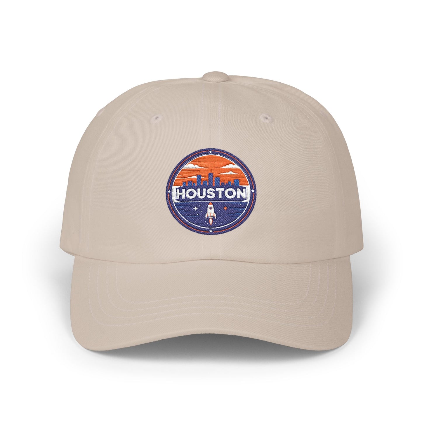 Houston Retro Patch Dad Cap