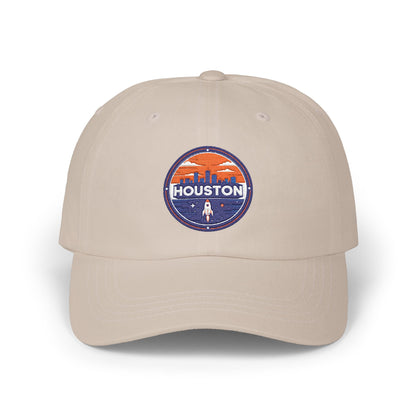 Houston Retro Patch Dad Cap