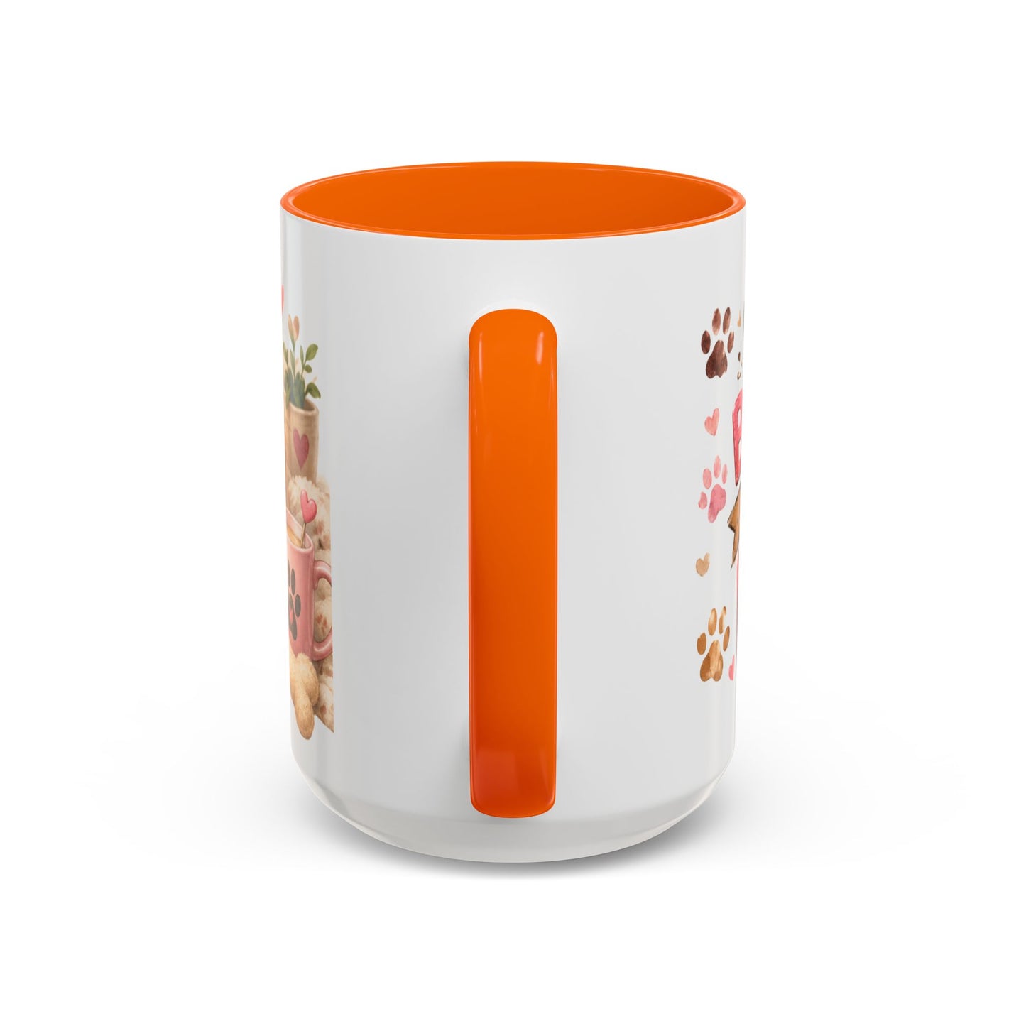 Cute Dog Lover Coffee Mug — "Life is Better With a Dog" Accent Mug (11/15oz)