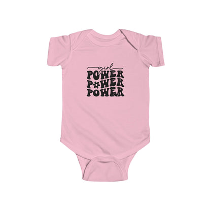 Infant Bodysuit — Girl Power Retro Graphic Baby Onesie