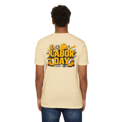 Labor Day T-Shirt — Construction Tools Graphic Tee