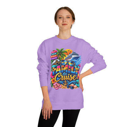 Crewneck Sweatshirt — Family Cruise Graphic Sweatshirt