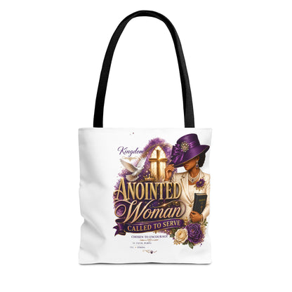 Anointed Woman Tote Bag – 'Called to Serve' Faithful Church Purse