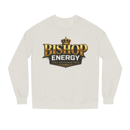 Bishop Energy Crewneck Sweatshirt — Gold Crown Logo Streetwear