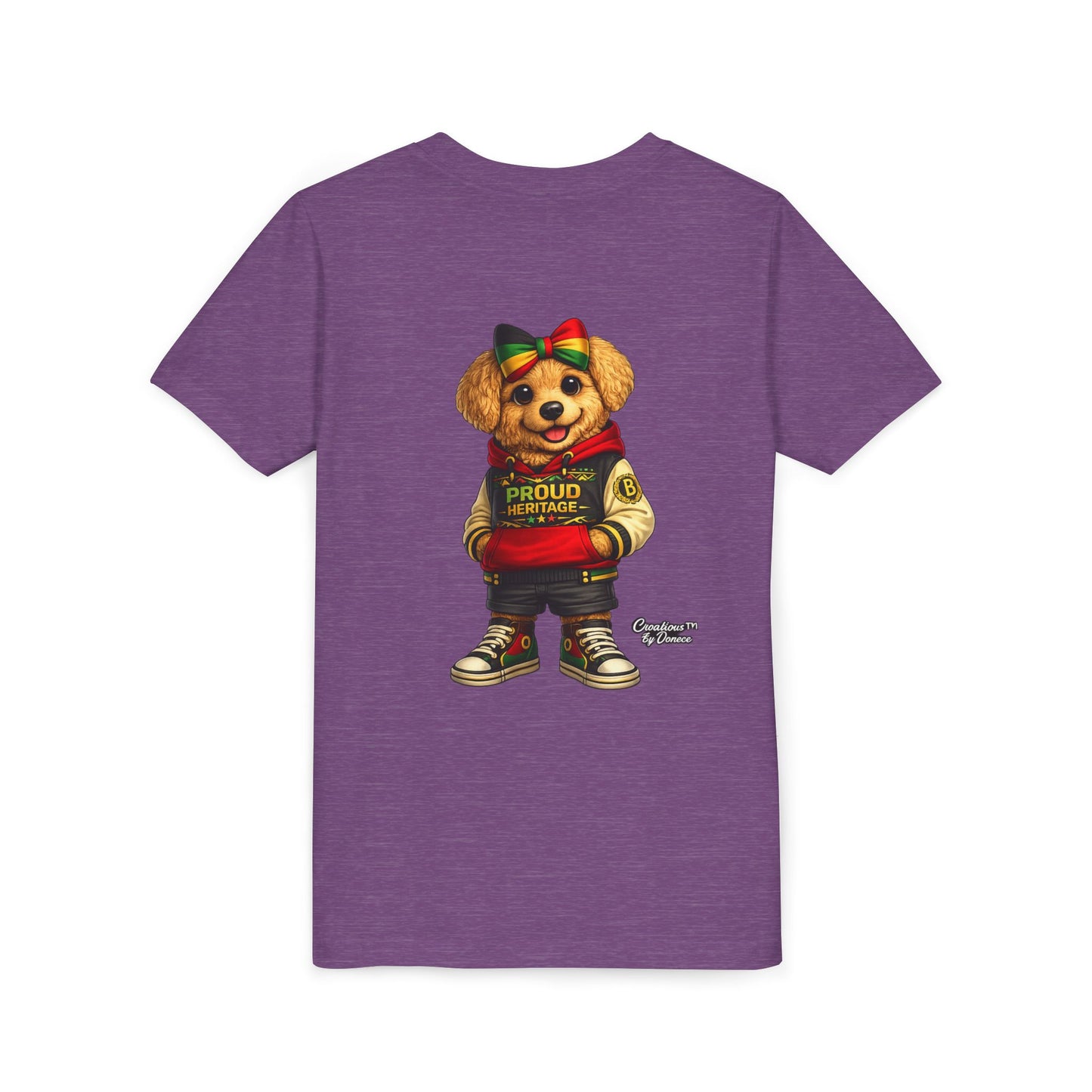 Kids Rasta Bear 'Proud Heritage' Tee