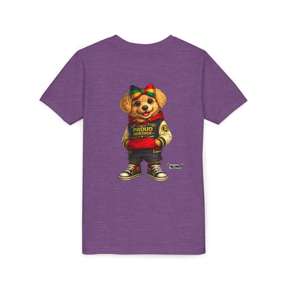 Kids Rasta Bear 'Proud Heritage' Tee