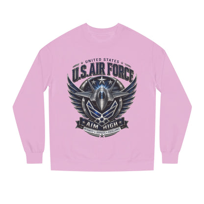 U.S. Air Force 'Aim High' Crewneck Sweatshirt — Military Aviation Graphic