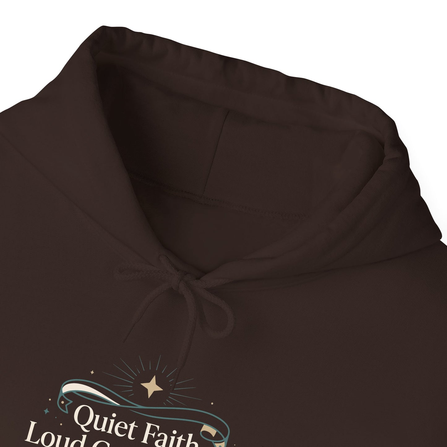 Quiet Faith Loud Compassion Hoodie