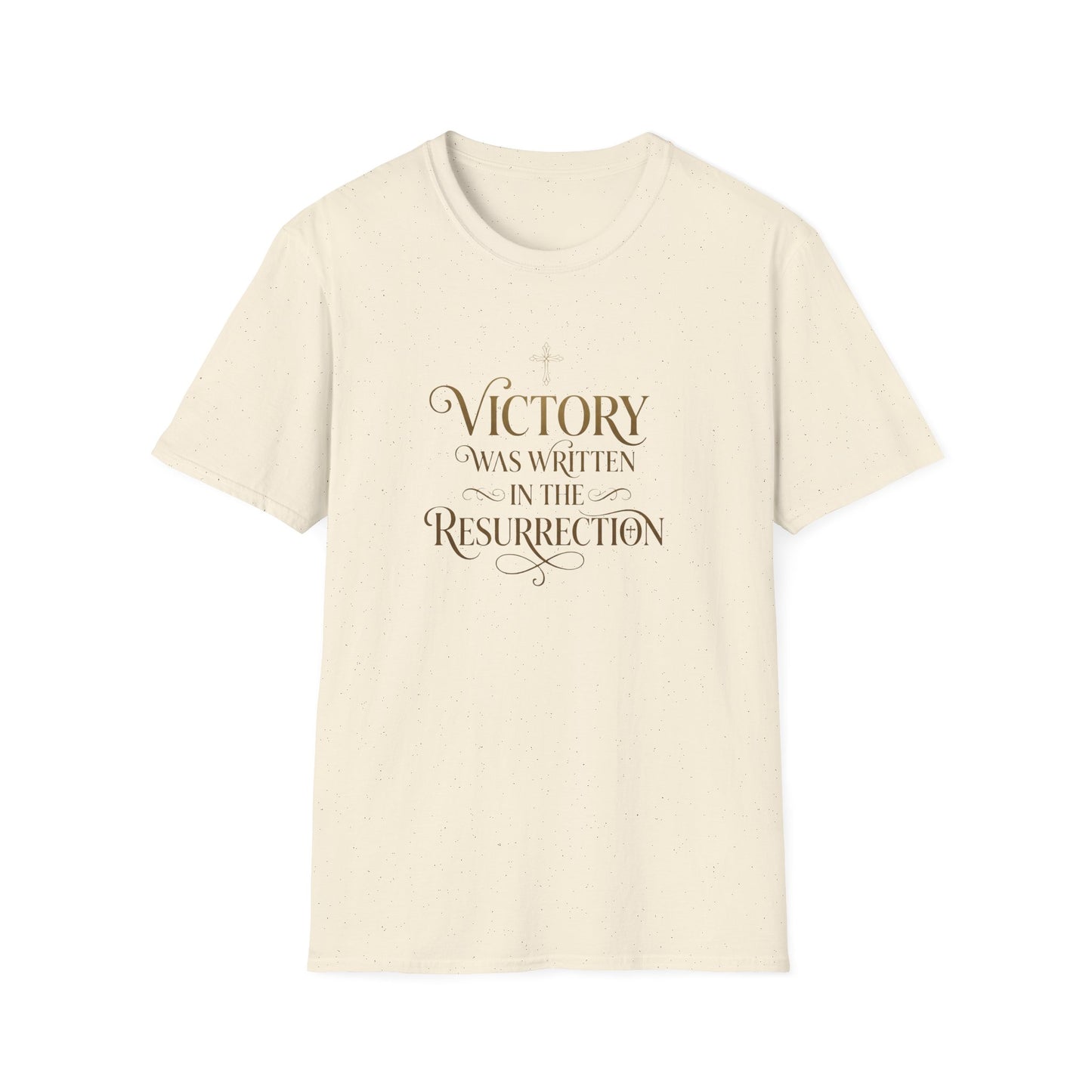 "Victory Was Written in the Resurrection" T-shirt