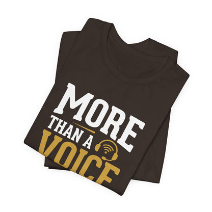 911 Dispatchers T-Shirt — "More Than a Voice, A Lifeline" Appreciation Tee