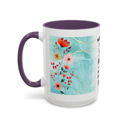 Mother Coffee Mug — “Not Just a Word but a Whole World” Floral Gift (11/15oz)