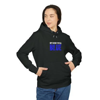 My Blood Type Is Blue Hoodie