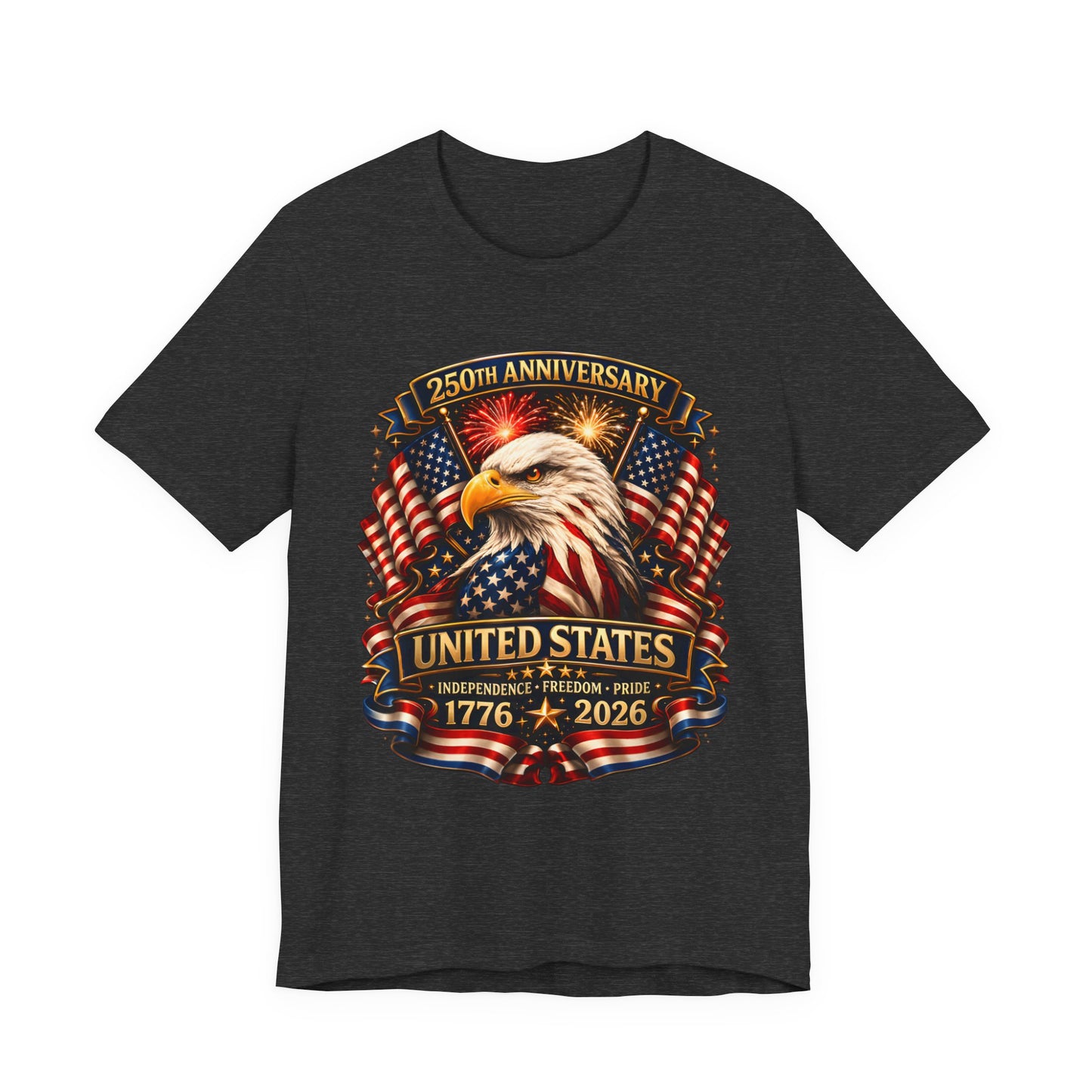 1776–2026 United States 250th Anniversary Eagle T-Shirt