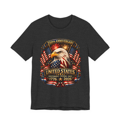 1776–2026 United States 250th Anniversary Eagle T-Shirt