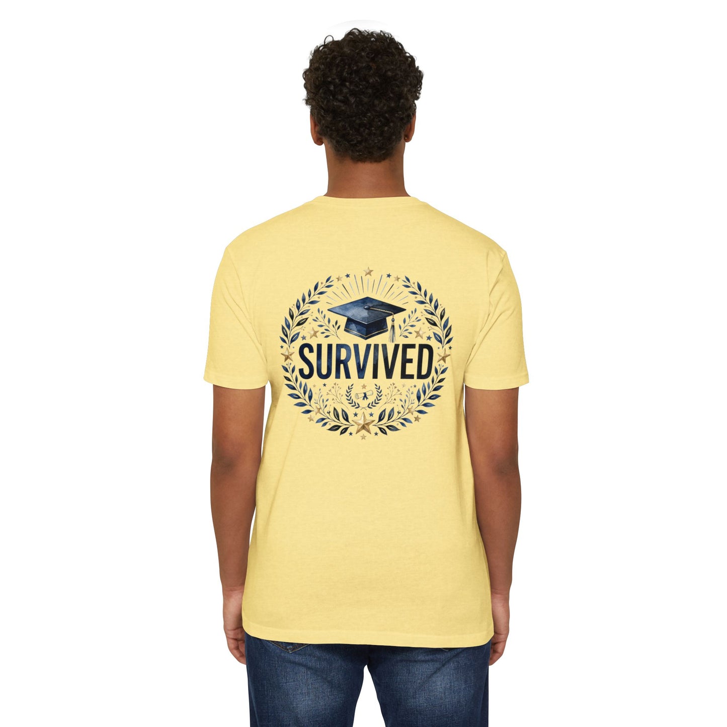 Survived Graduation Cap T-Shirt
