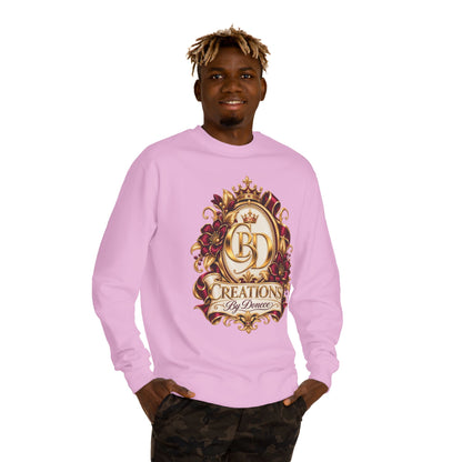 Creations By Denece Gold Emblem Sweatshirt