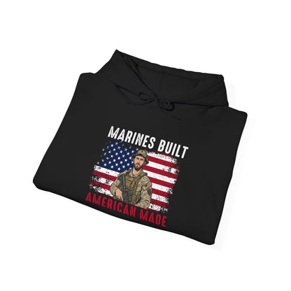 Marines Built American Made Hoodie