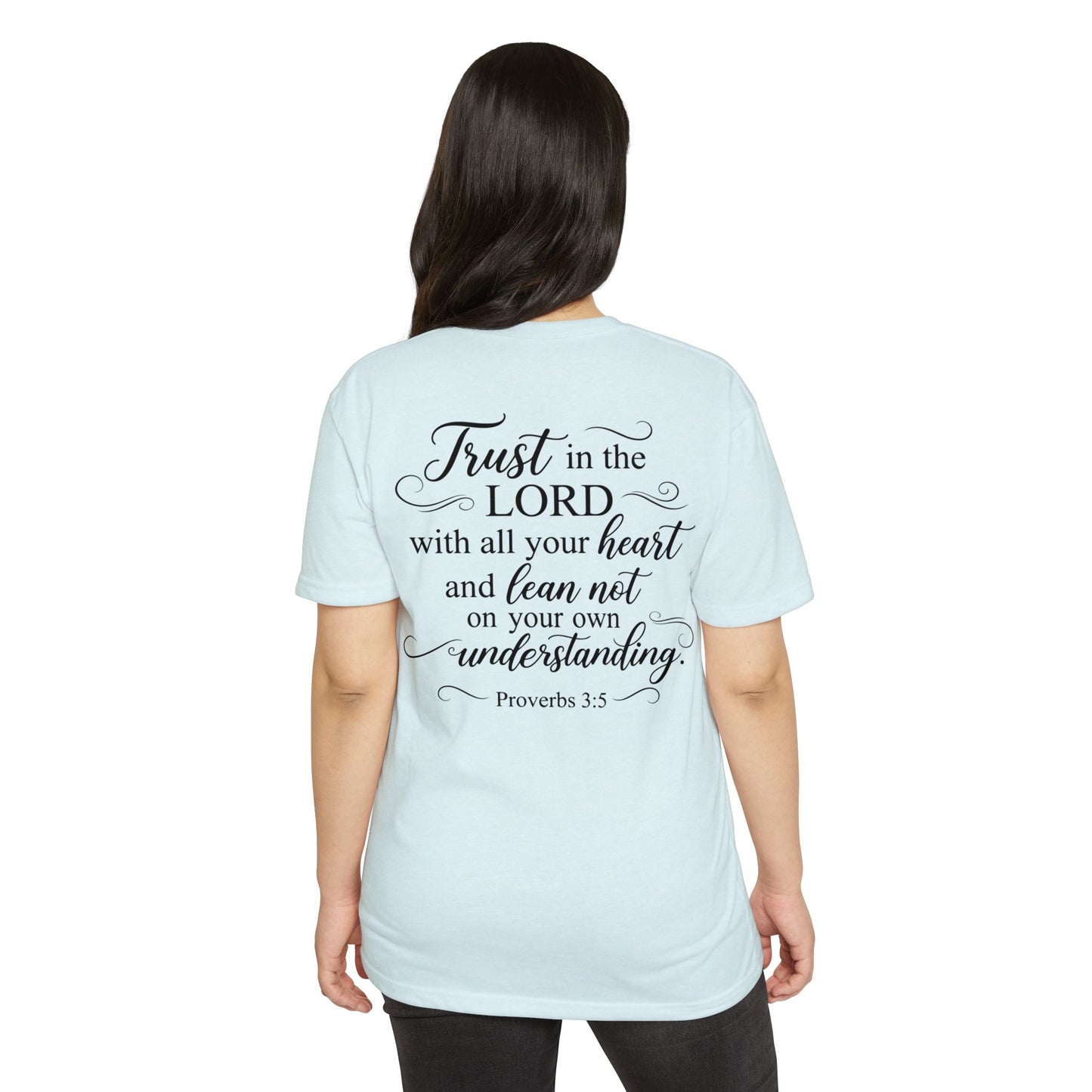 Proverbs 3:5 Faith T-Shirt — "Trust in the Lord" Inspirational Christian Tee