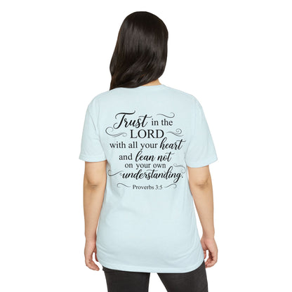 Proverbs 3:5 Faith T-Shirt — "Trust in the Lord" Inspirational Christian Tee