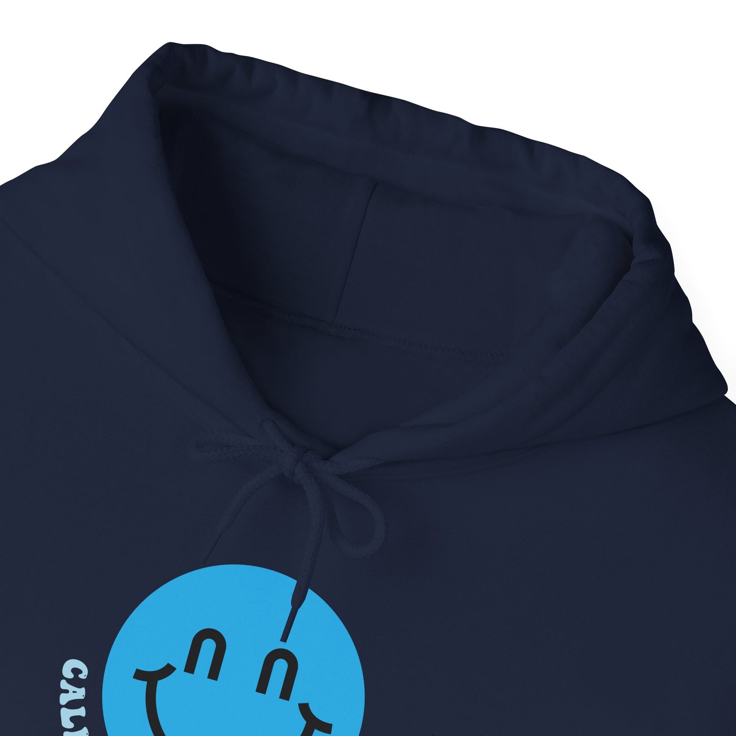 Calm Mind Healthy Body Smiley Hoodie