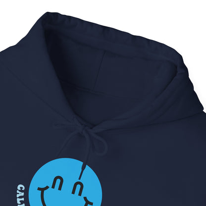 Calm Mind Healthy Body Smiley Hoodie