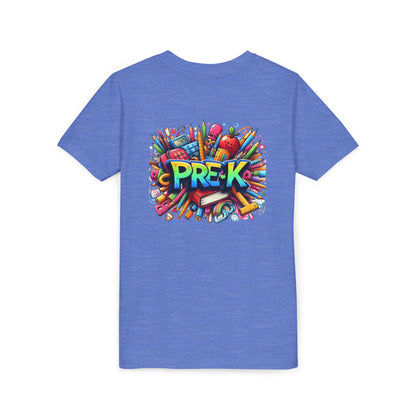 PRE-K Kids Tee — Colorful Back-to-School Pre-K Shirt for Preschoolers