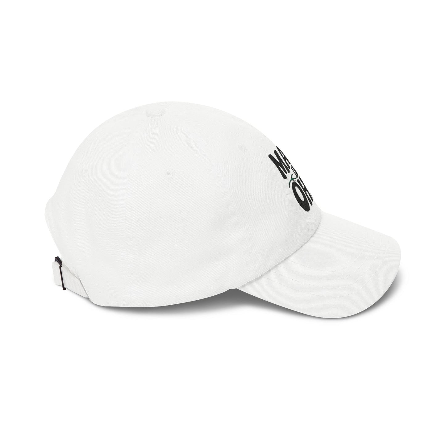 Dad Cap — "Made in Ohio" Rose Embroidered Hat