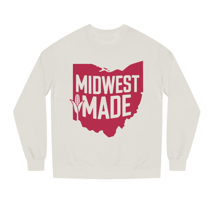 Midwest Made Sweatshirt — Ohio State Outline Corn Graphic Crewneck