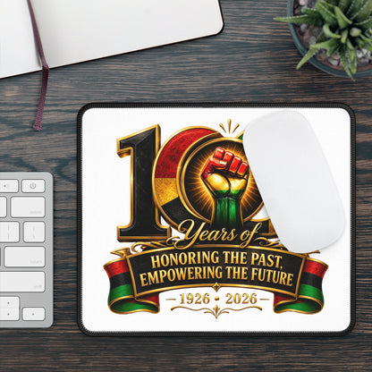 100 Years of Empowerment Gaming Mouse Pad — Honoring the Past, Empowering the Future (1926–2026)