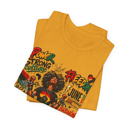 Juneteenth Freedom T-Shirt — Black Is Beautiful Graphic Tee