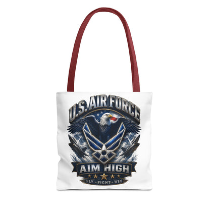 U.S. Air Force Aim High Tote Bag — Patriotic Eagle Military Tote