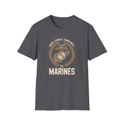 Honor Courage Commitment The Marines T‑Shirt