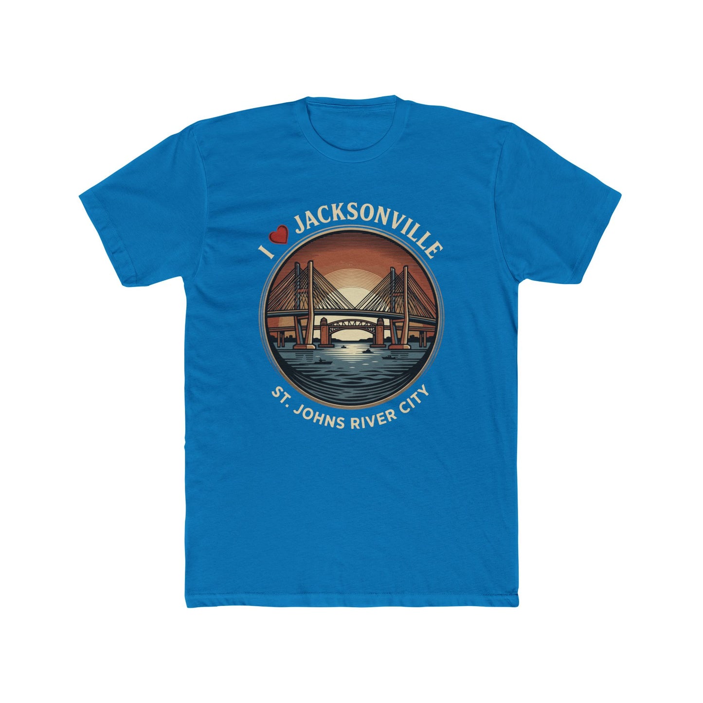 Jacksonville St. Johns River City Tee — I  Jacksonville Graphic T-Shirt
