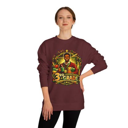 3rd Grade Teacher Sweatshirt — Proud 3rd Grade Educator Crewneck
