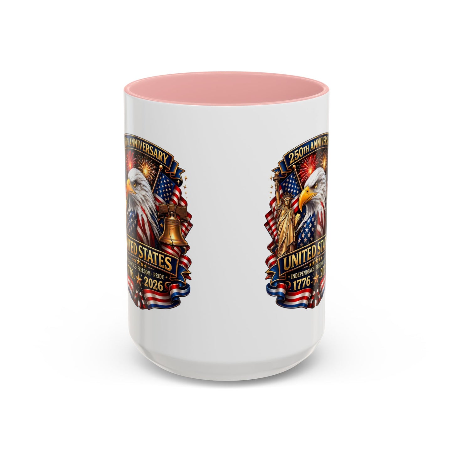 250th Anniversary United States Eagle Coffee Mug – Patriotic 1776–2026 Accent Mug